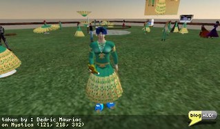 As happy as a little girl!